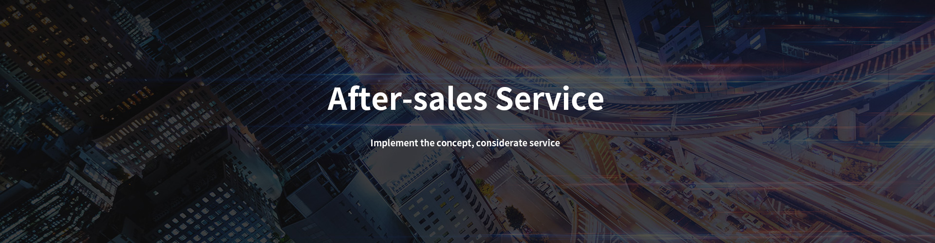 After-sales Service